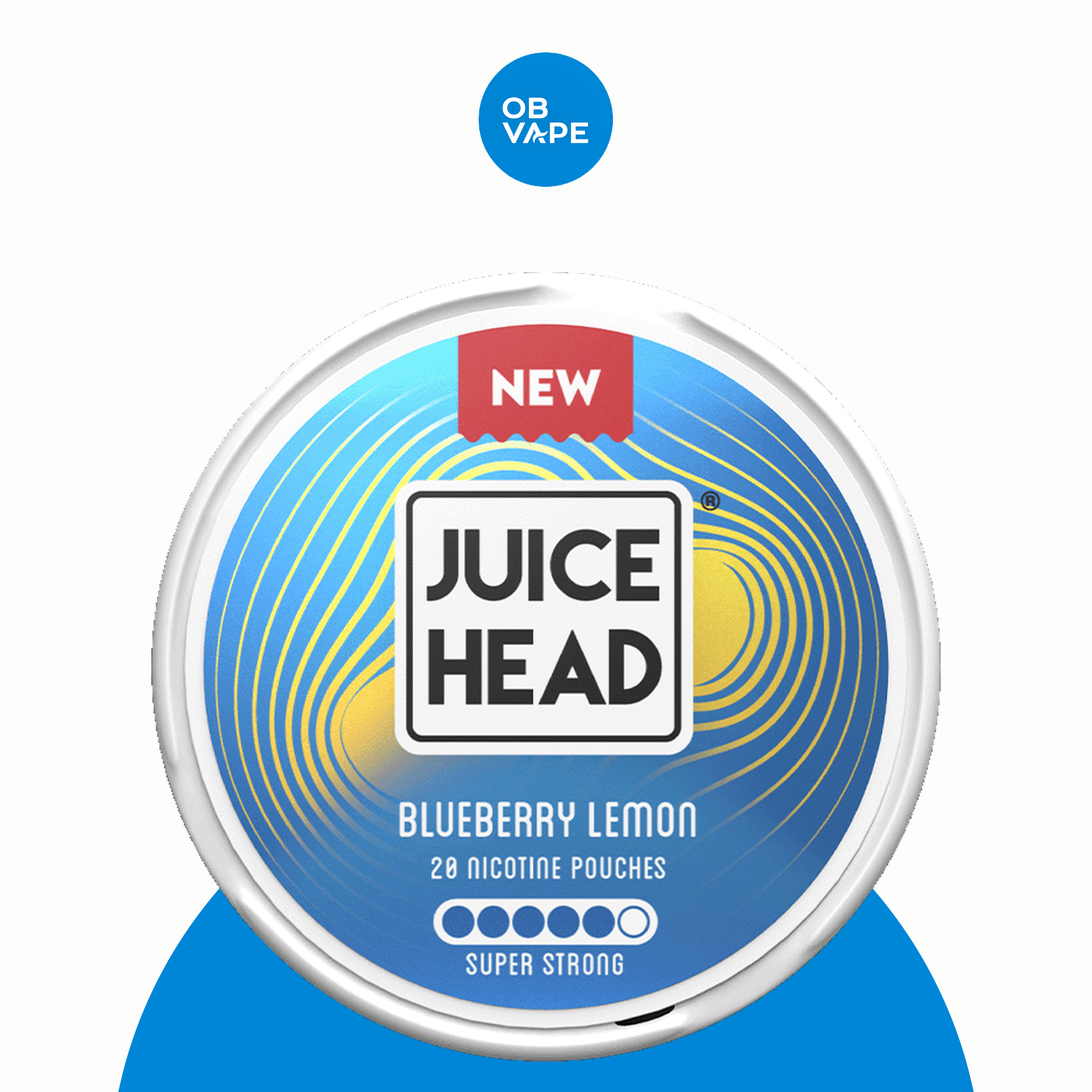 Juice Head Blueberry Lemon 14mg nicotine pouches (5 Dot)