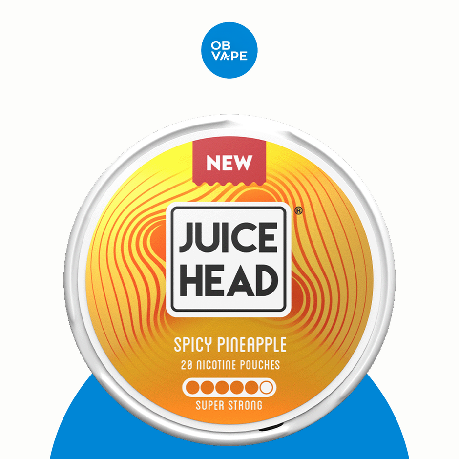 Juice Head Spicy Pineapple 14mg nicotine pouches (5 Dot)