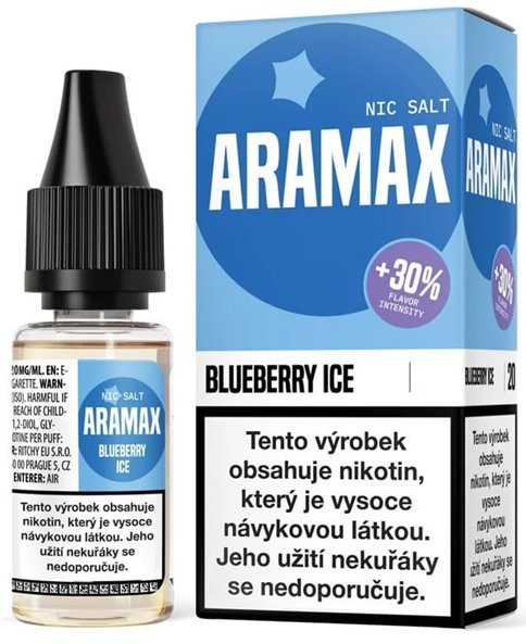 Aramax Nic Salt – Blueberry Ice 10ml