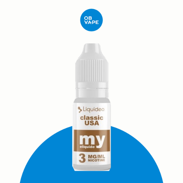 Liquideo Classic USA Tobacco 10ml E-Liquid