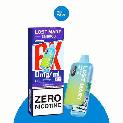 Lost Mary BM6000 Prefilled Pod Kit ZERO Nicotine (0mg)