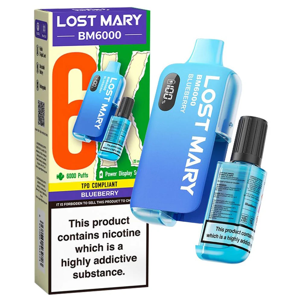 Lost Mary 6K BM6000 6000 Puff Disposable Vape