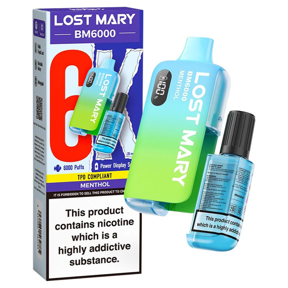 Lost Mary 6K BM6000 6000 Puff Disposable Vape
