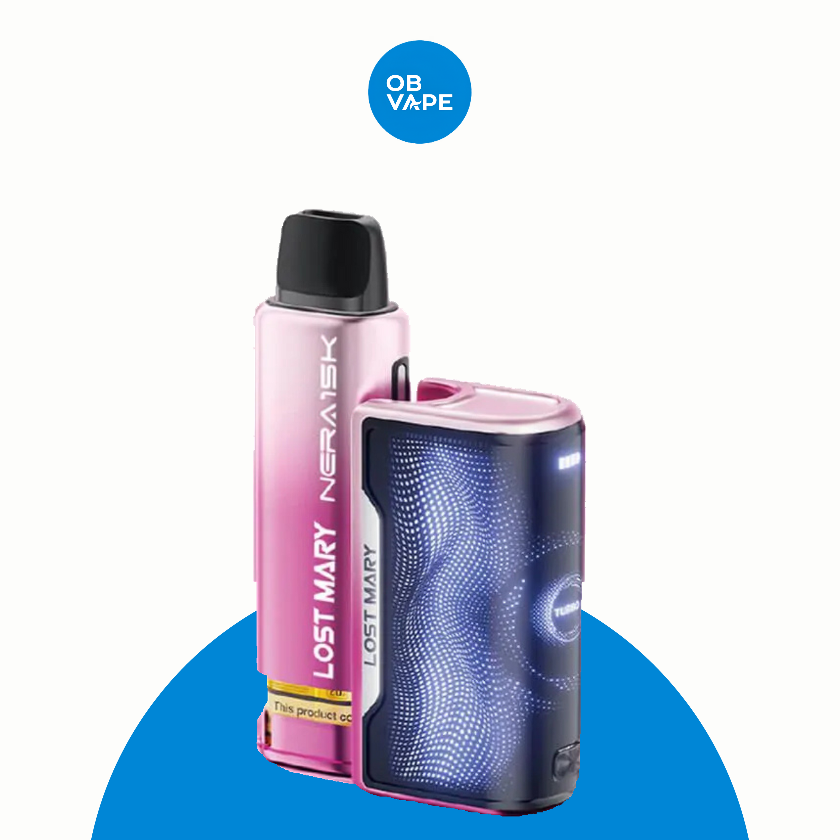 Lost Mary NERA30K Disposable Vape (30,000 Puffs) – Strawberry Ice official product image | OB Vape