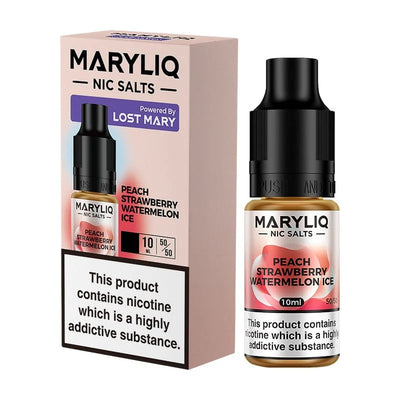 Peach Strawberry Watermelon Ice - Maryliq Nic Salt