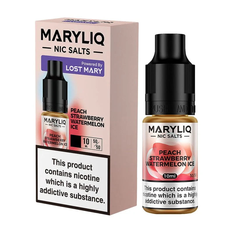 Peach Strawberry Watermelon Ice - Maryliq Nic Salt