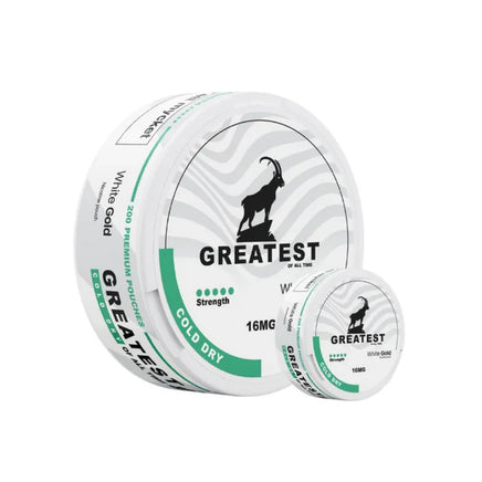 Greatest Cold Dry Nicotine Pouches- Mega Can