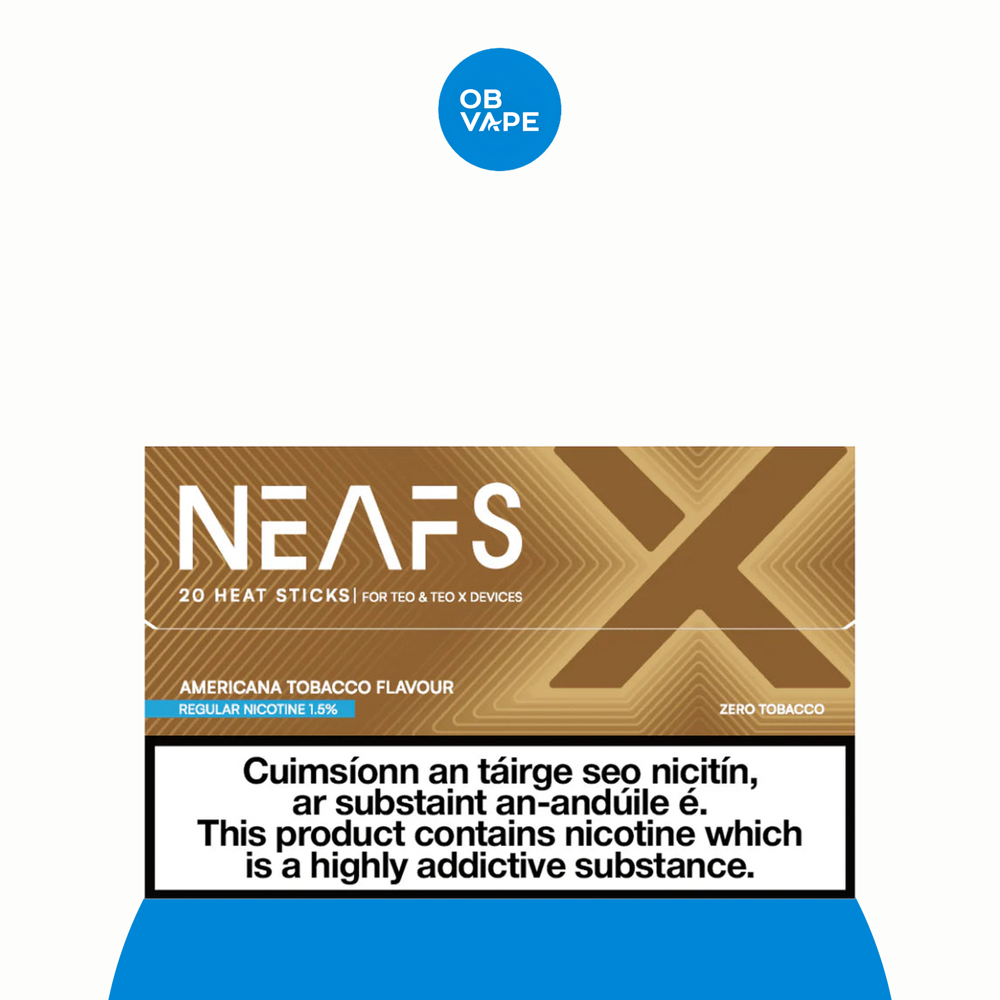 NEAFS Heat Sticks – American Tobacco official product image | OB Vape