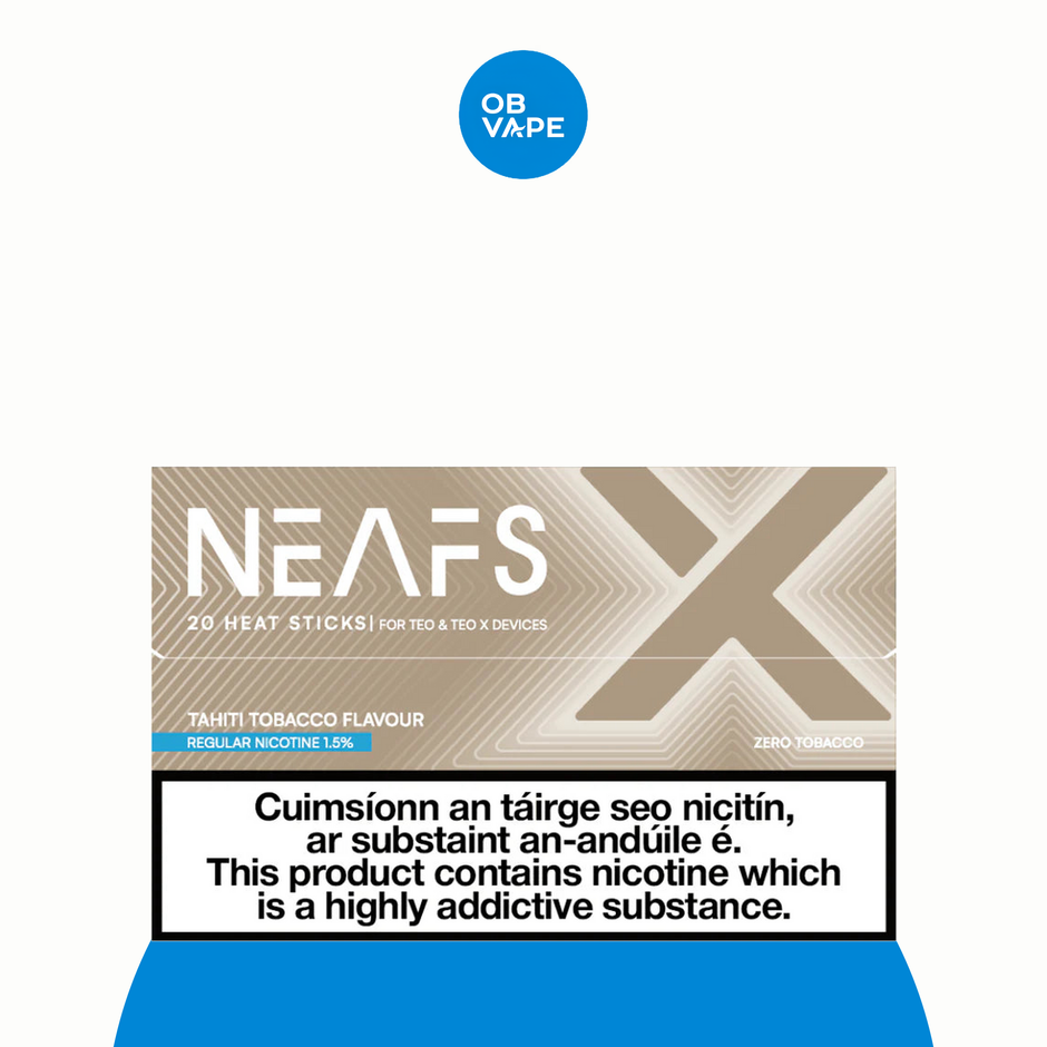 NEAFS Heat Sticks – Tahiti Tobacco Flavour official product image | OB Vape