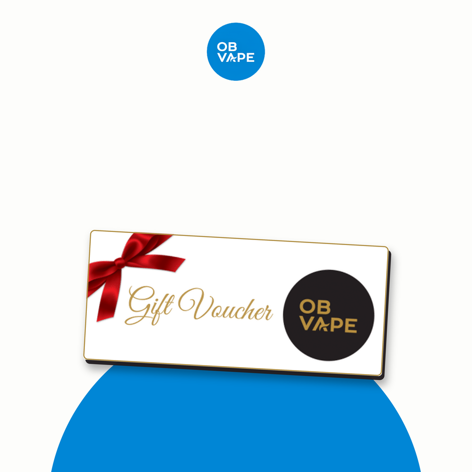 OB Vape Gift Voucher – approved polished official voucher image | OB Vape