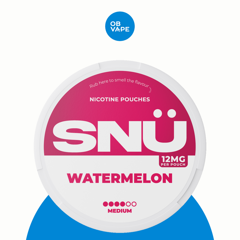 SNU Nicotine Pouches – Watermelon official product image | OB Vape