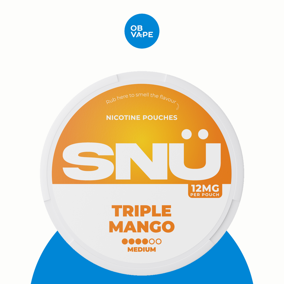 SNU Nicotine Pouches – Triple Mango official product image | OB Vape