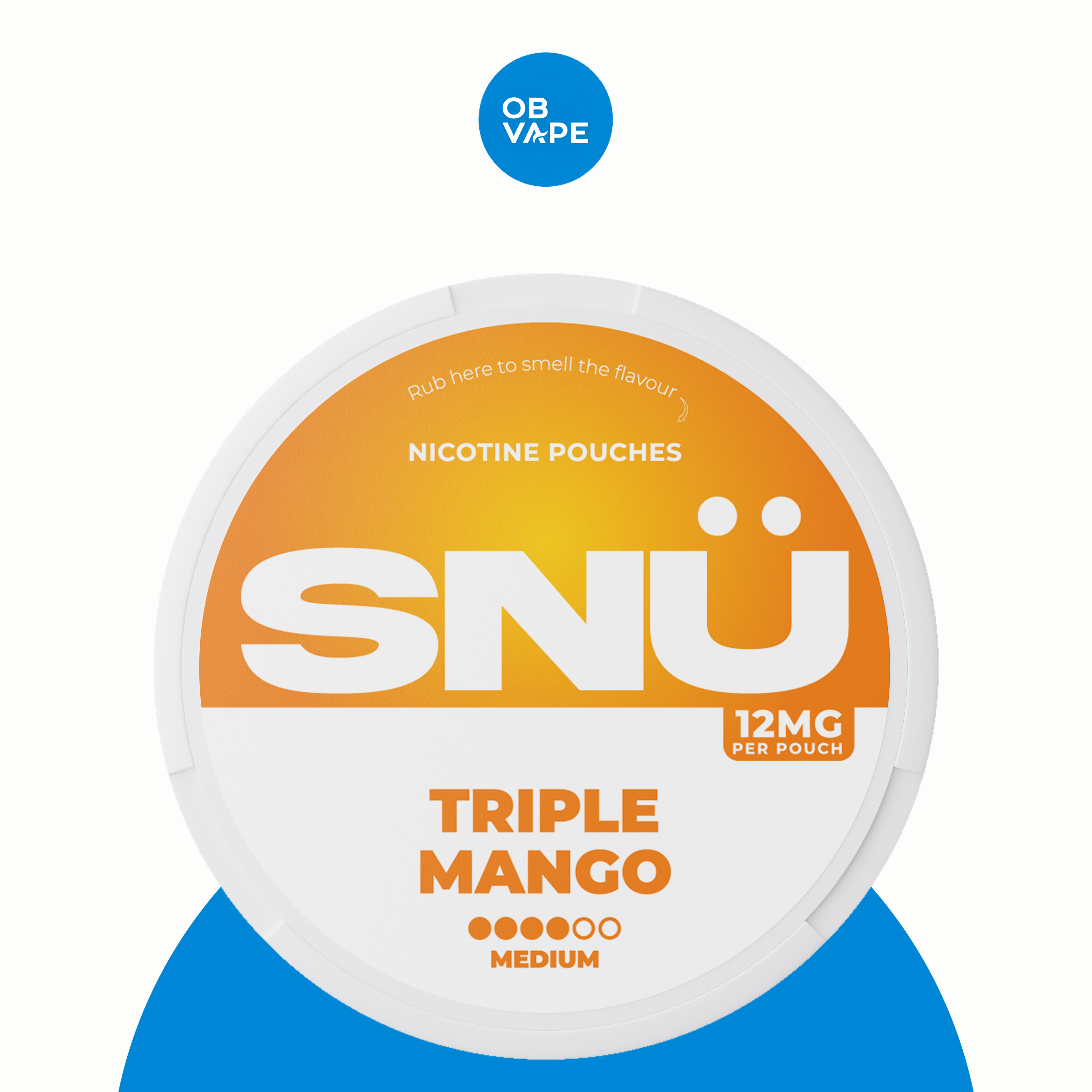SNU Nicotine Pouches – Triple Mango official product image | OB Vape