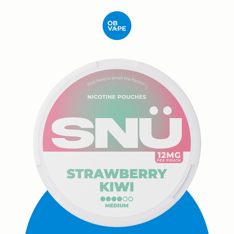 SNU Nicotine Pouches – Strawberry Kiwi official product image | OB Vape