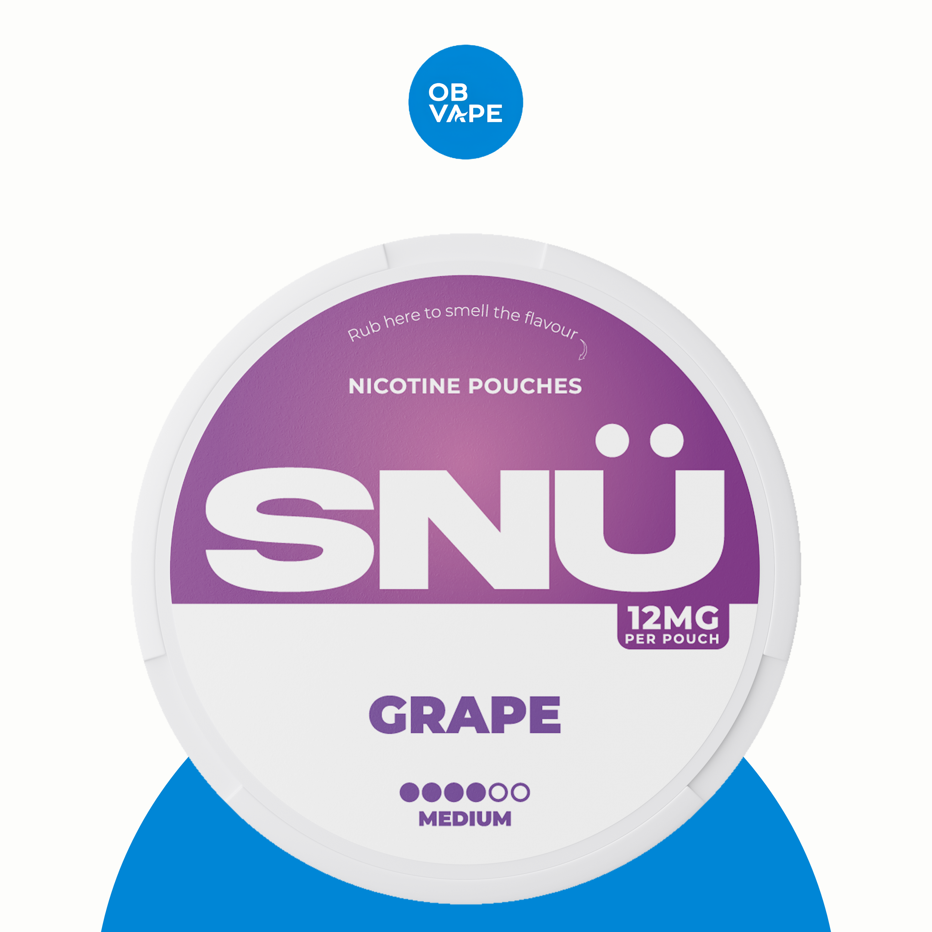 SNU Nicotine Pouches – Grape official product image | OB Vape