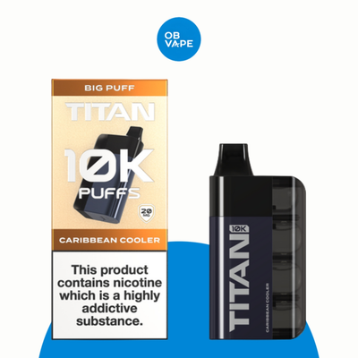 Titan 10K Prefilled Pod Kit (10,000 Puffs)