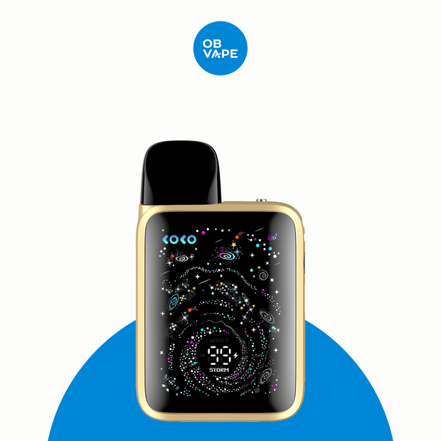 Uwell Caliburn G5 Koko Pod Kit - Golden Brown - full front view