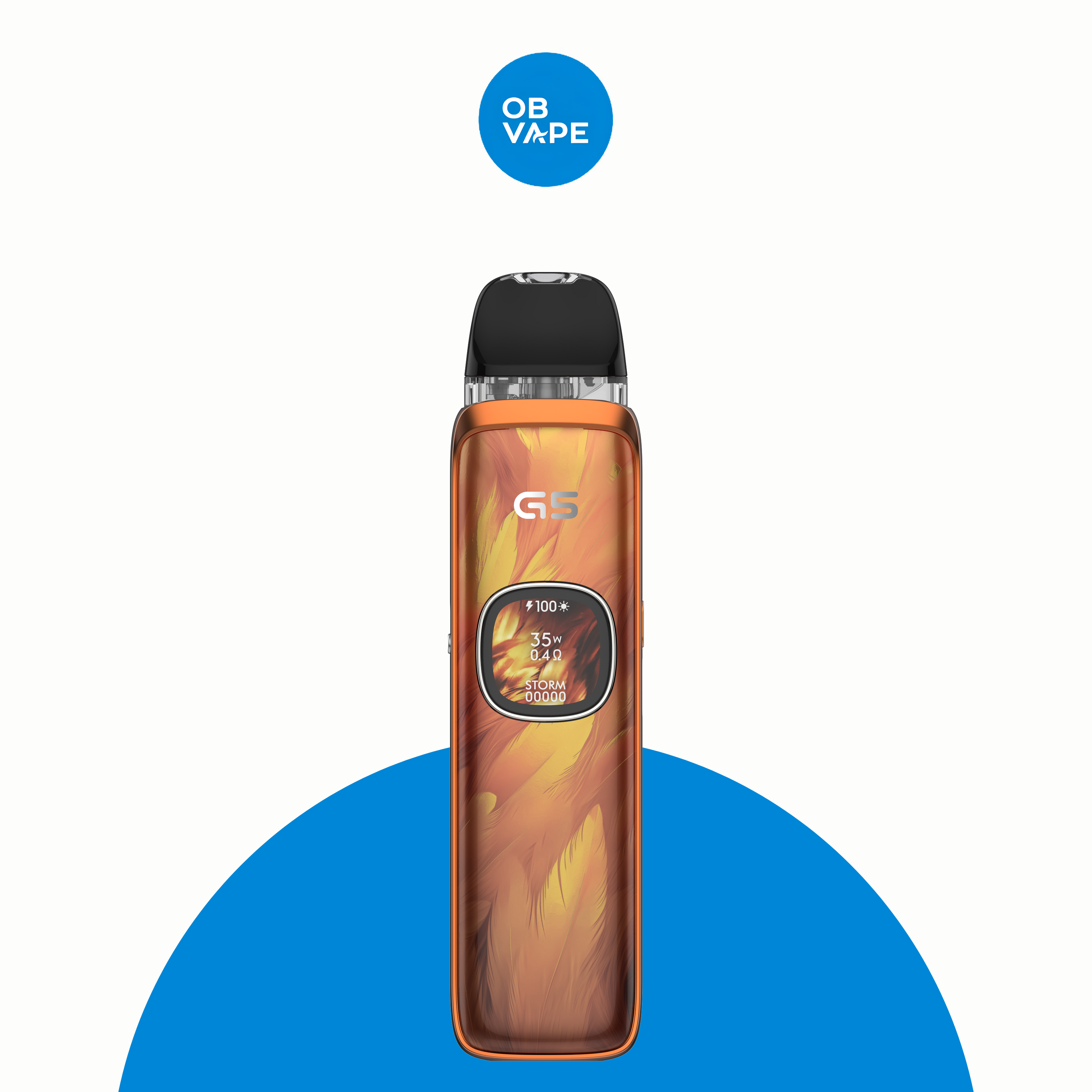 Uwell Caliburn G5 Pod Kit – Orange Feathers official Uwell product image | OB Vape