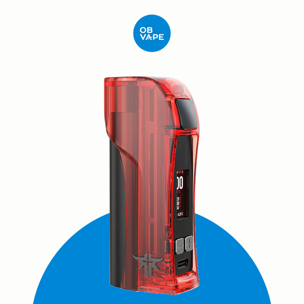 Vandy Vape Requiem Box Mod – Clear Red product image | OB Vape