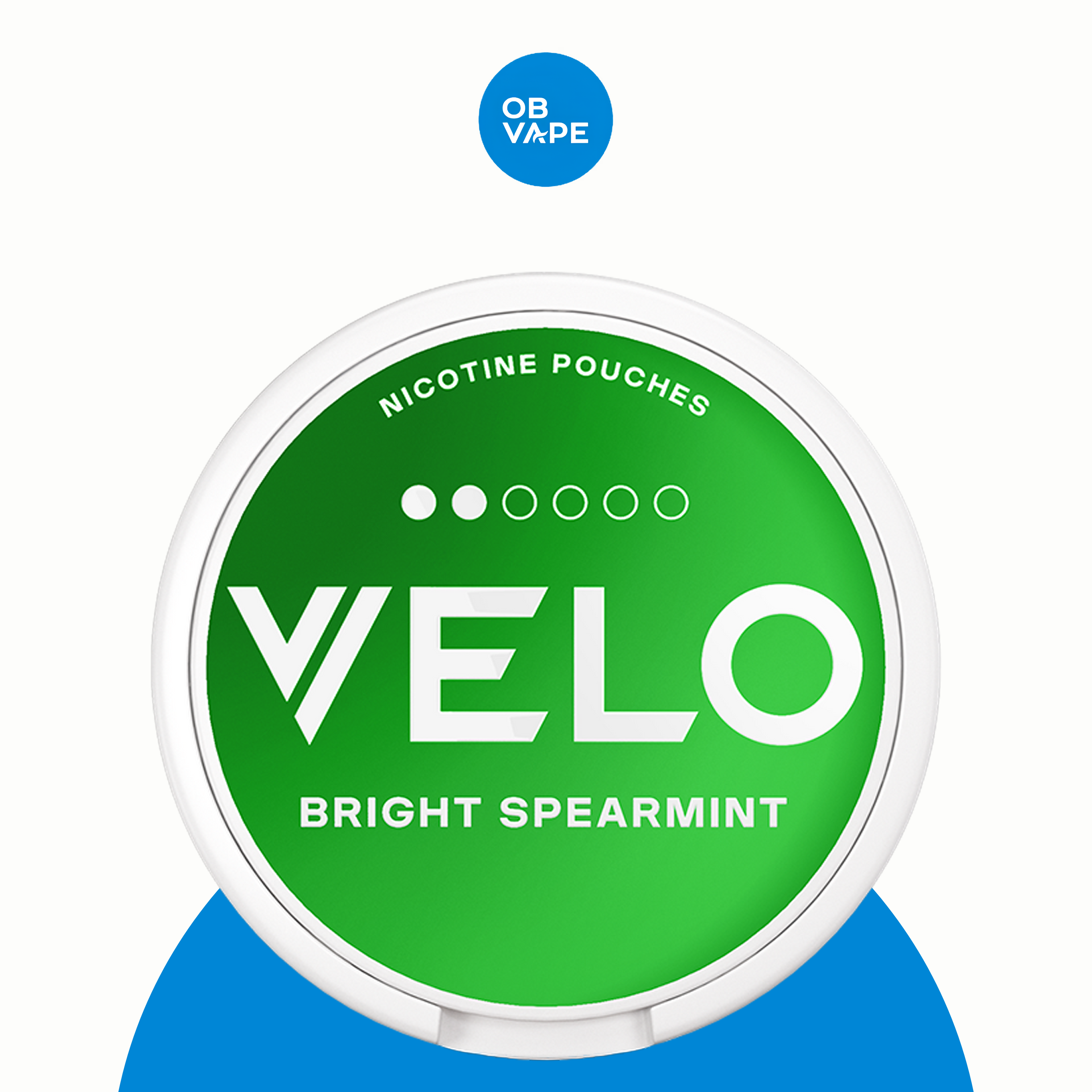 VELO Mini Nicotine Pouches – Bright Spearmint (Mini) - 6MG official product image | OB Vape