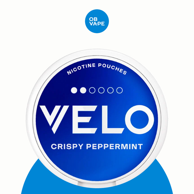 VELO Mini Nicotine Pouches – Crispy Peppermint (Mini) - 6MG official product image | OB Vape