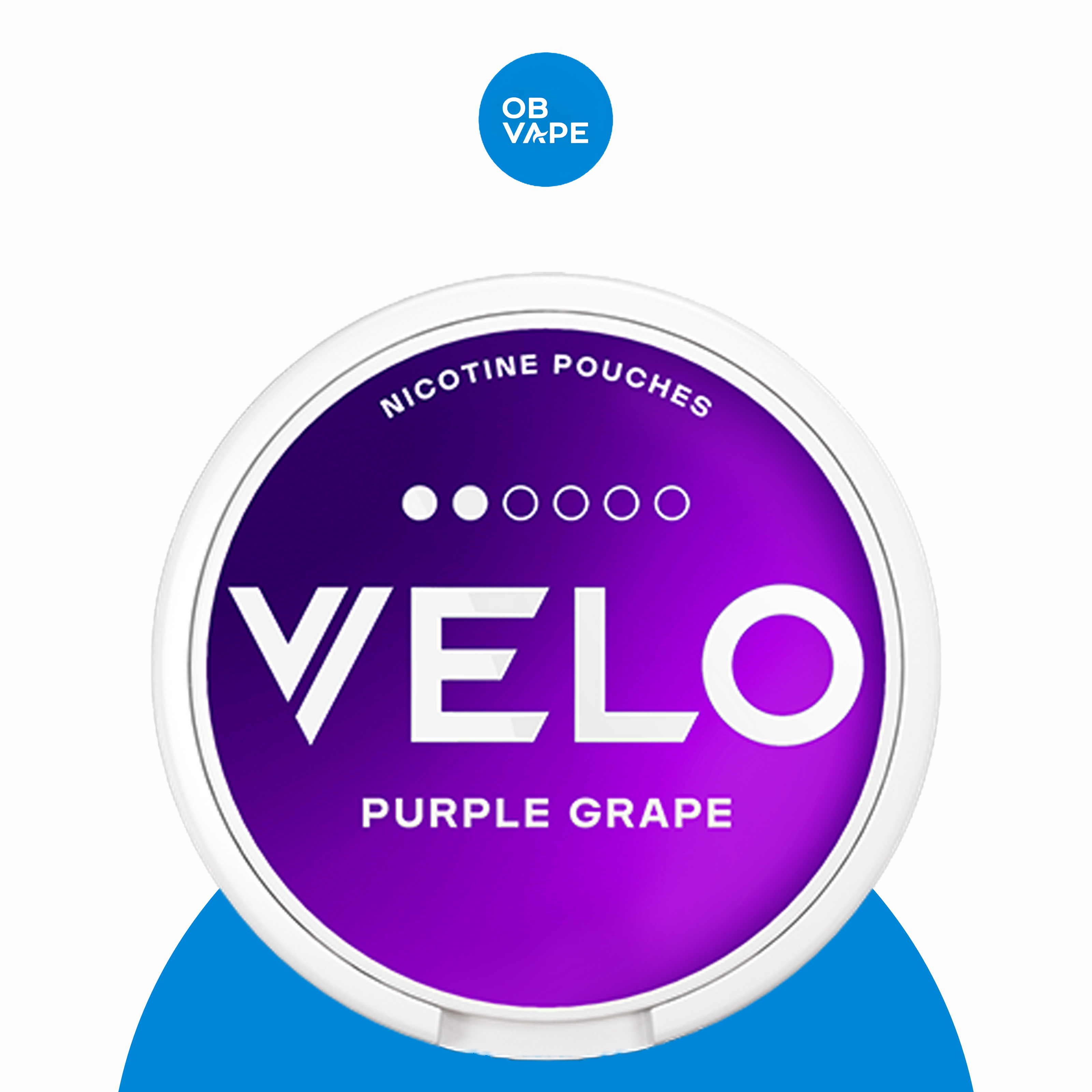 VELO Mini Nicotine Pouches – Purple Grape (Mini) - 6MG official product image | OB Vape