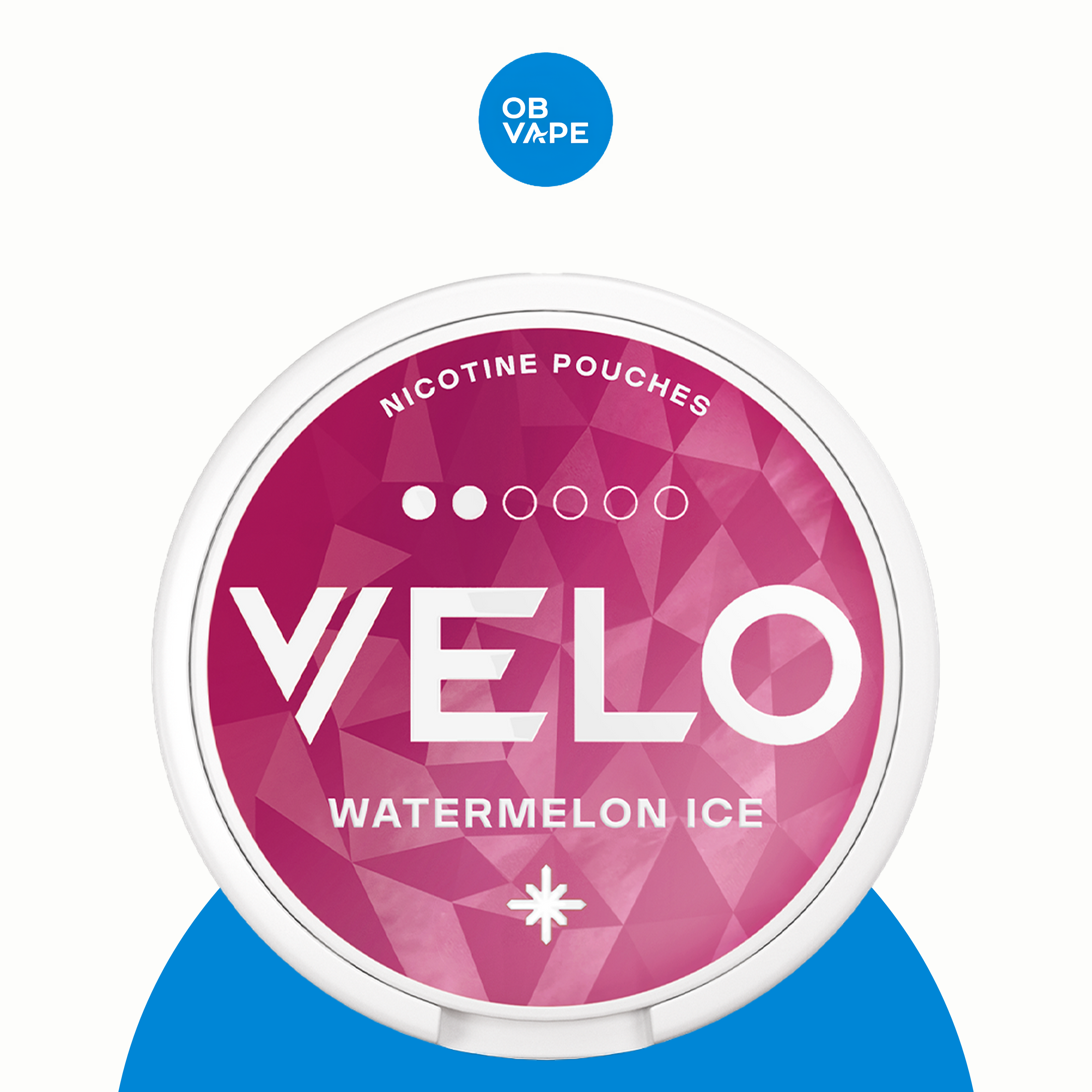 VELO Mini Nicotine Pouches – Watermelon Ice (Mini) - 6MG official product image | OB Vape