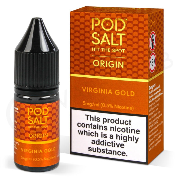 Virginia Gold Tobacco - Pod Salt Origin 10ml Salt