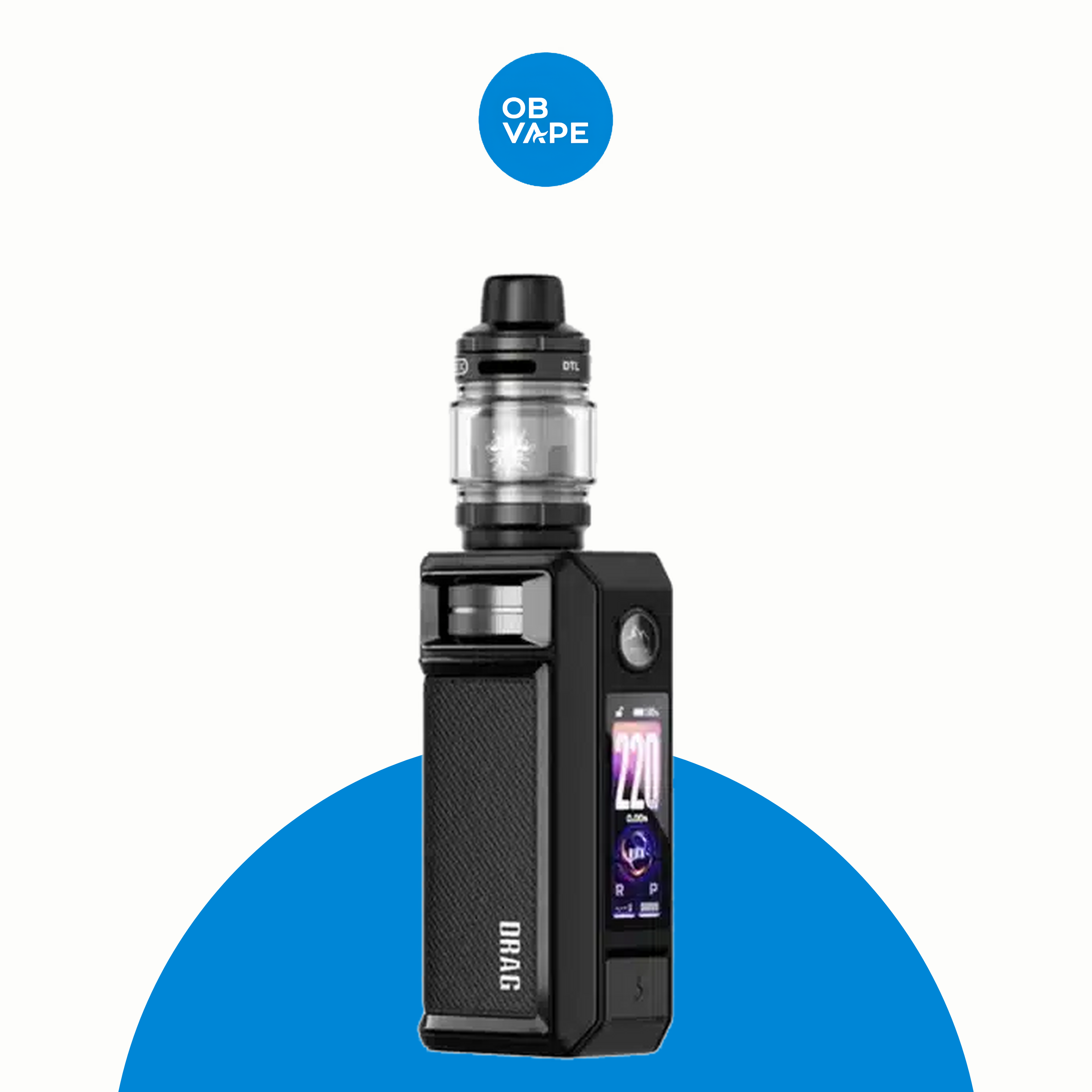 Voopoo Drag 6 Kit – Black official product image | OB Vape