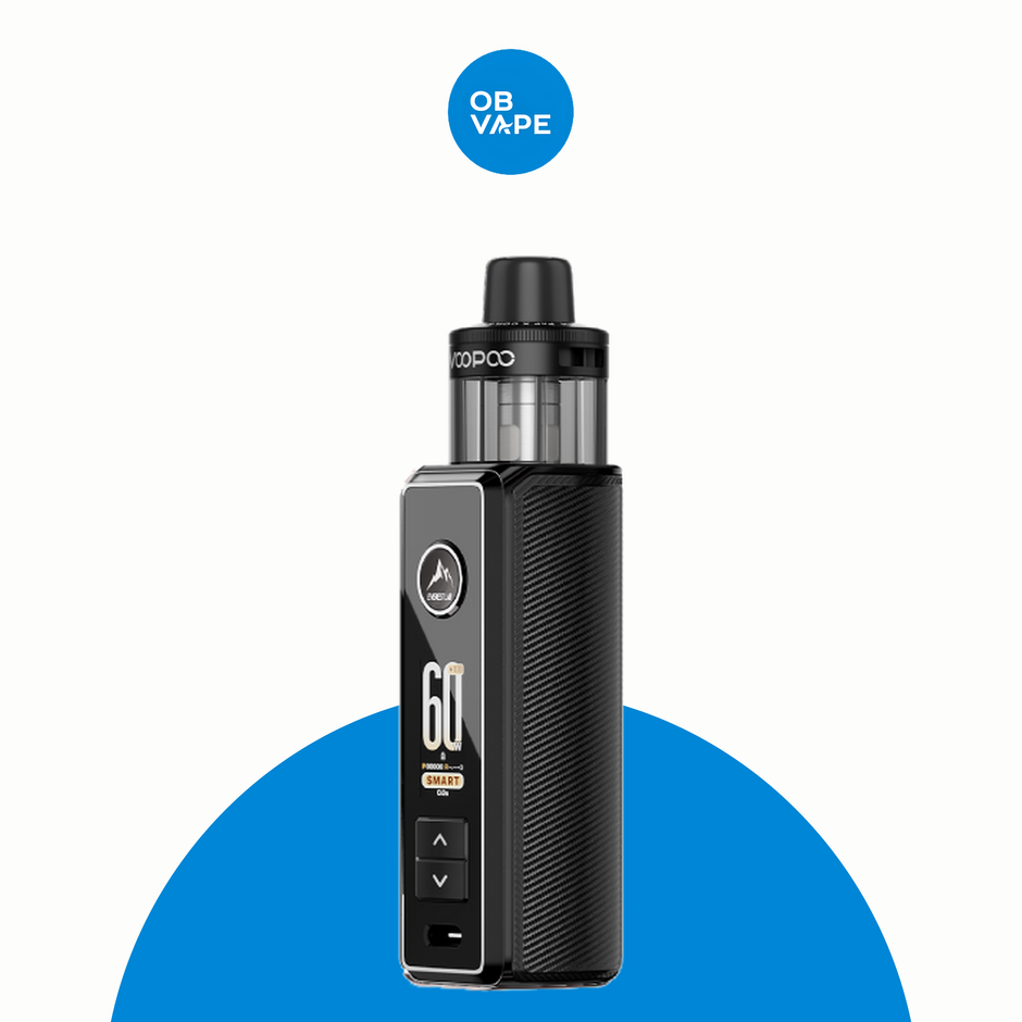 Voopoo Drag S3 Pod Kit – Black official product image | OB Vape