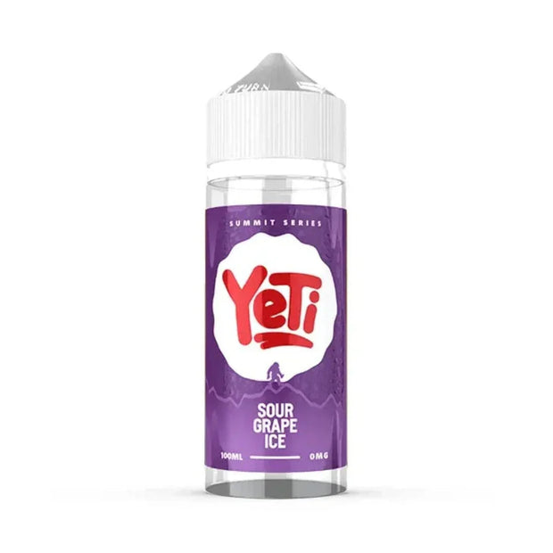 Yeti Sour Grape Ice 100ml Shortfill