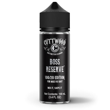 Cuttwood - Boss Reserve 100ml - OB Vape Shop Ireland | Free Next Day Delivery Over €50 | OB Vape Ireland's Premier Vape Shop | OB Bar Disposable Vape