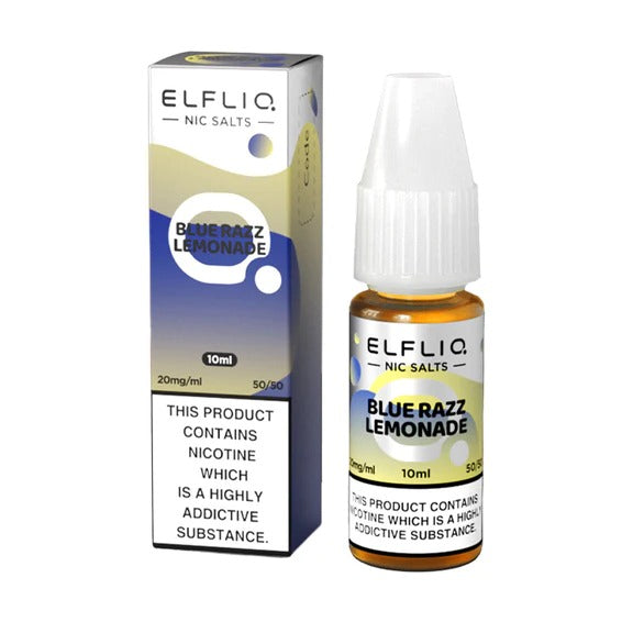 Blue Razz Lemonade - Elfliq Elf Bar Salt 10ml - OB Vape Shop Ireland | Free Next Day Delivery Over €50 | OB Vape Ireland's Premier Vape Shop | OB Bar Disposable Vape