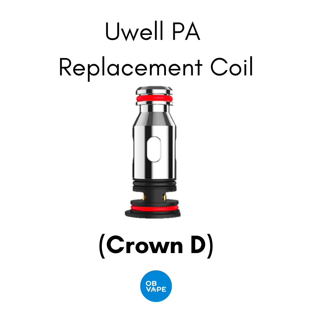 Uwell PA Replacement Coil (Crown D) - OB Vape Shop Ireland | Free Next Day Delivery Over €50 | OB Vape Ireland's Premier Vape Shop | OB Bar Disposable Vape