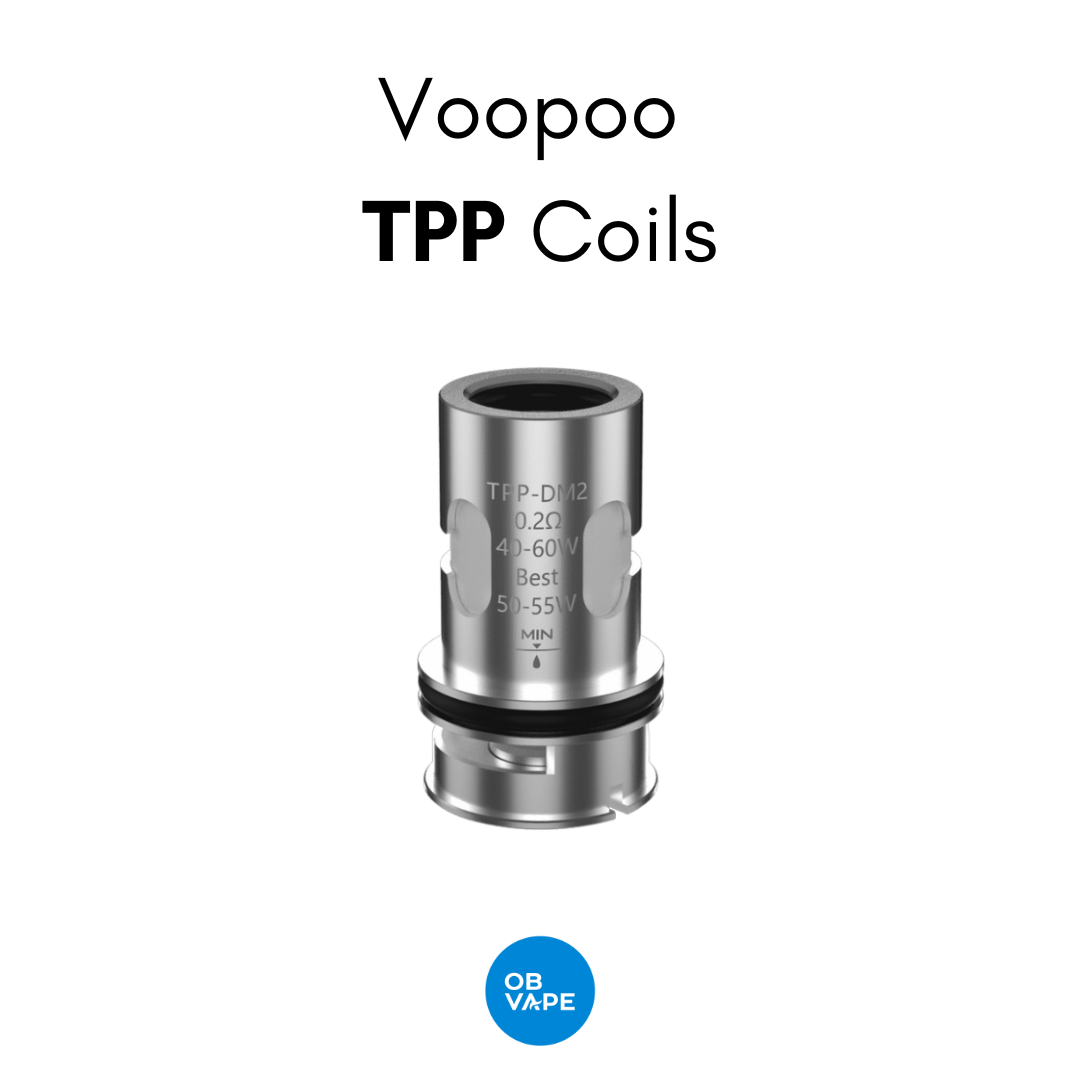 VooPoo TPP Pod Tank Coil (Drag 3 & Drag X Plus) - OB Vape Shop Ireland | Free Next Day Delivery Over €50 | OB Vape Ireland's Premier Vape Shop | OB Bar Disposable Vape