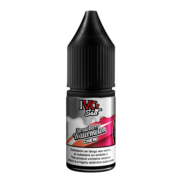 IVG Nic Salt - Strawberry Watermelon Chew 10ml - OB Vape Shop Ireland | Free Next Day Delivery Over €50 | OB Vape Ireland's Premier Vape Shop | OB Bar Disposable Vape