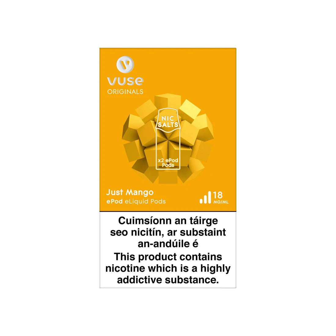 VUSE ePod Cartridges - OB Vape Shop Ireland | Free Next Day Delivery Over €50 | OB Vape Ireland's Premier Vape Shop | OB Bar Disposable Vape
