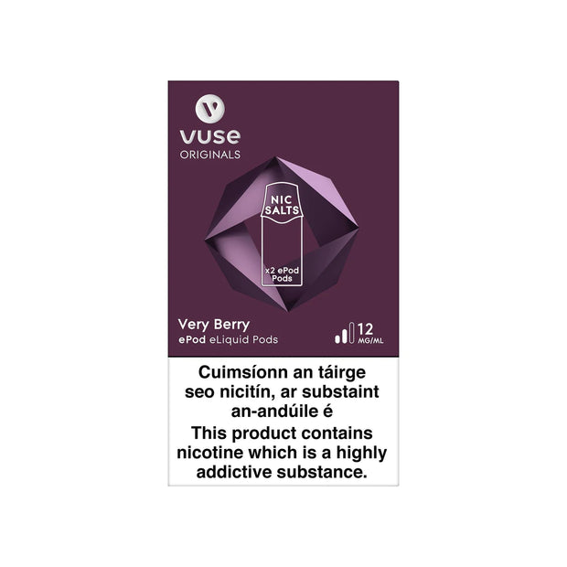 VUSE ePod Cartridges - OB Vape Shop Ireland | Free Next Day Delivery Over €50 | OB Vape Ireland's Premier Vape Shop | OB Bar Disposable Vape