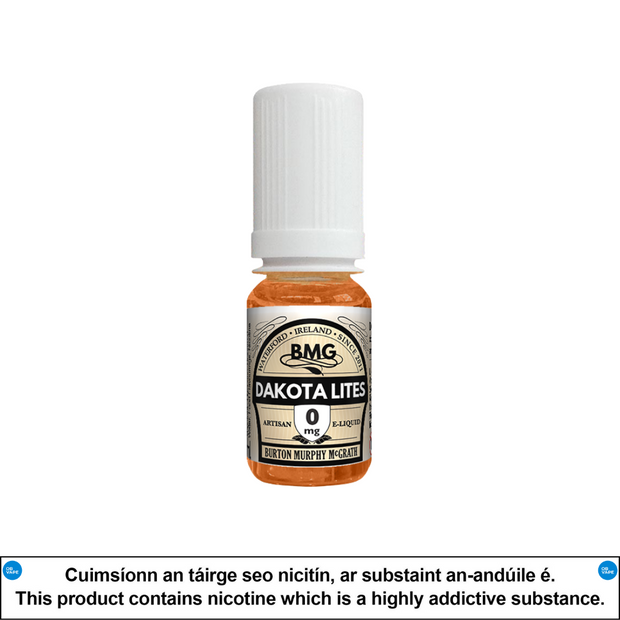 BMG Tobacco - Dakota 10ml - OB Vape Shop Ireland | Free Next Day Delivery Over €50 | OB Vape Ireland's Premier Vape Shop | OB Bar Disposable Vape