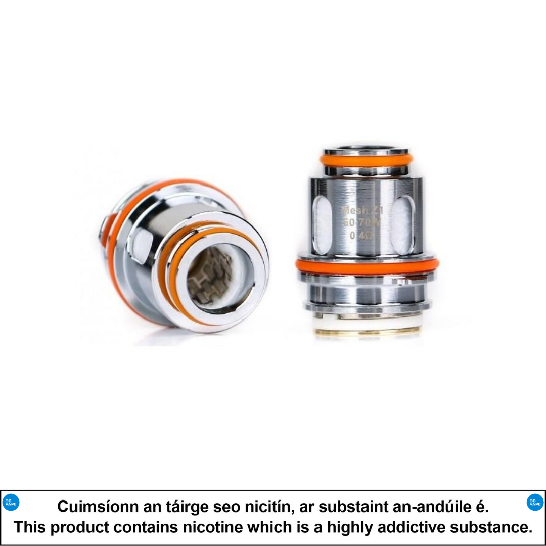 Geekvape Zeus / ZM Mesh Coil - OB Vape Shop Ireland | Free Next Day Delivery Over €50 | OB Vape Ireland's Premier Vape Shop | OB Bar Disposable Vape