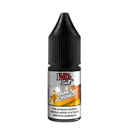 IVG Nic Salt - Honey Crunch 10ml - OB Vape Shop Ireland | Free Next Day Delivery Over €50 | OB Vape Ireland's Premier Vape Shop | OB Bar Disposable Vape