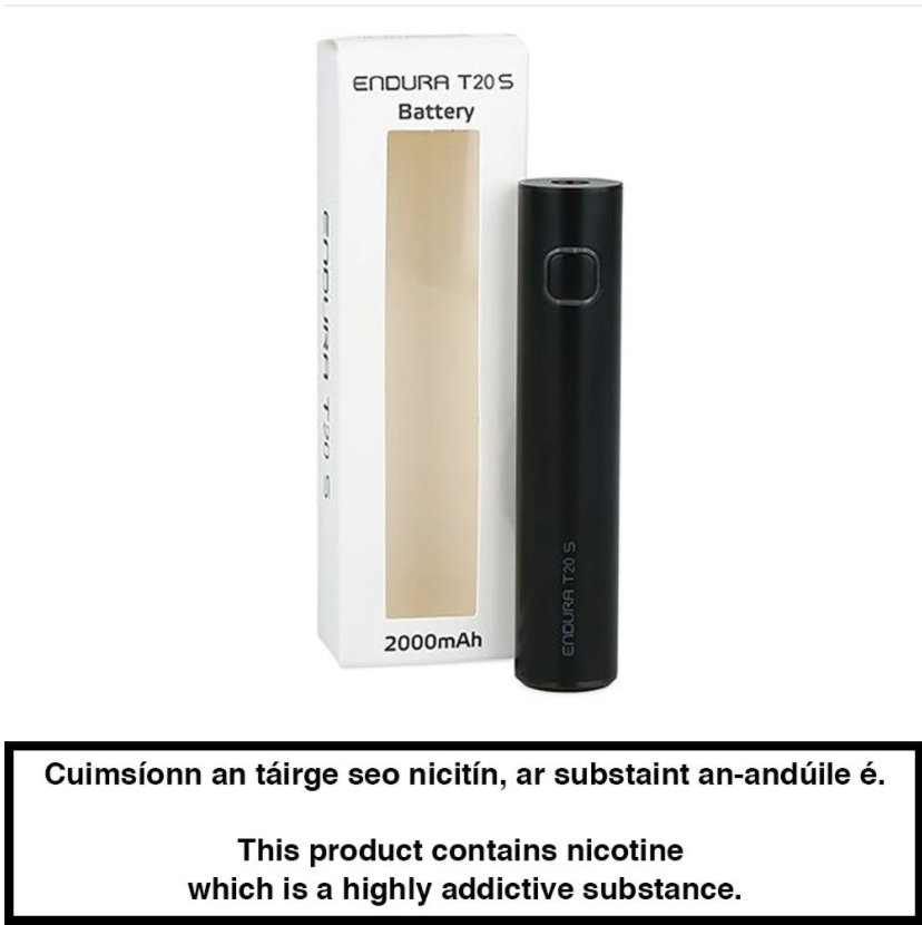 Innokin Endura T20S 2000mAH Battery - OB Vape Shop Ireland | Free Next Day Delivery Over €50 | OB Vape Ireland's Premier Vape Shop | OB Bar Disposable Vape