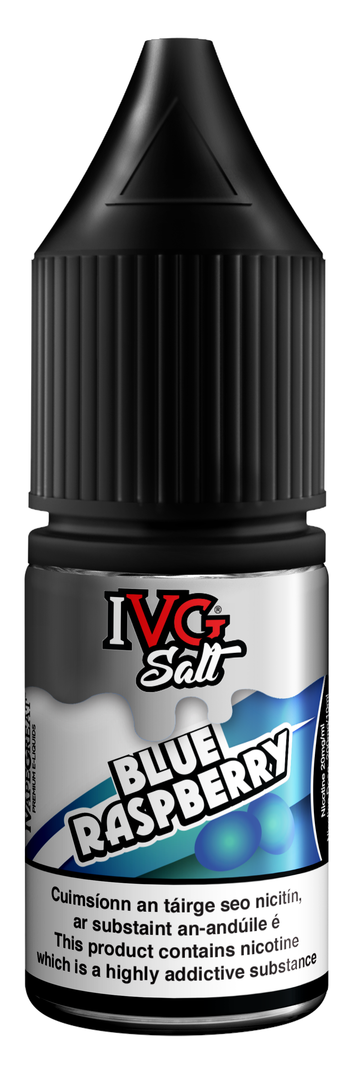 IVG Nic Salt - Blue Raspberry 10ml - OB Vape Shop Ireland | Free Next Day Delivery Over €50 | OB Vape Ireland's Premier Vape Shop | OB Bar Disposable Vape