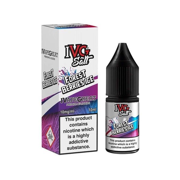 IVG Nic Salt - Forest Berries Ice 10ml - OB Vape Shop Ireland | Free Next Day Delivery Over €50 | OB Vape Ireland's Premier Vape Shop | OB Bar Disposable Vape