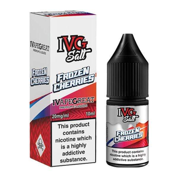 IVG Nic Salt - Frozen Cherries 10ml - OB Vape Shop Ireland | Free Next Day Delivery Over €50 | OB Vape Ireland's Premier Vape Shop | OB Bar Disposable Vape