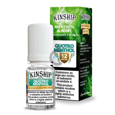 Kinship - Quotro Menthol 10ml OB Vape Ireland.
