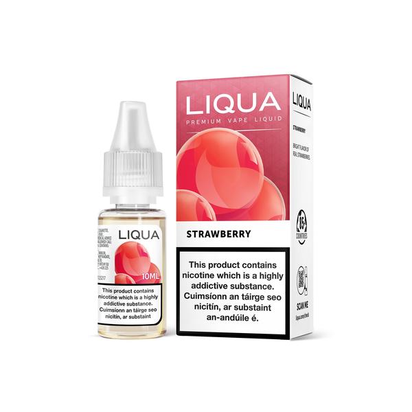 Liqua - Strawberry 10ml - OB Vape Shop Ireland | Free Next Day Delivery Over €50 | OB Vape Ireland's Premier Vape Shop | OB Bar Disposable Vape