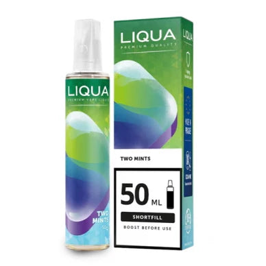Liqua - Two Mints 50ml - OB Vape Shop Ireland | Free Next Day Delivery Over €50 | OB Vape Ireland's Premier Vape Shop | OB Bar Disposable Vape