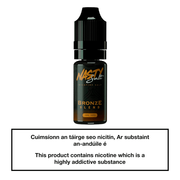 Nasty Salt - Tobacco Range 10ml - OB Vape Shop Ireland | Free Next Day Delivery Over €50 | OB Vape Ireland's Premier Vape Shop | OB Bar Disposable Vape