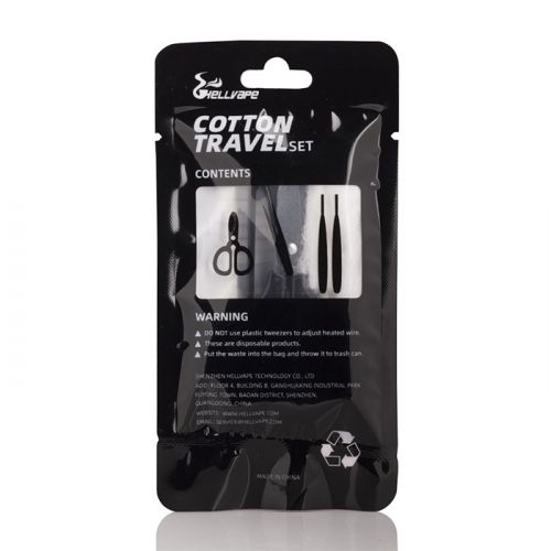 Hellvape Cotton Travel Set - OB Vape Shop Ireland | Free Next Day Delivery Over €50 | OB Vape Ireland's Premier Vape Shop | OB Bar Disposable Vape